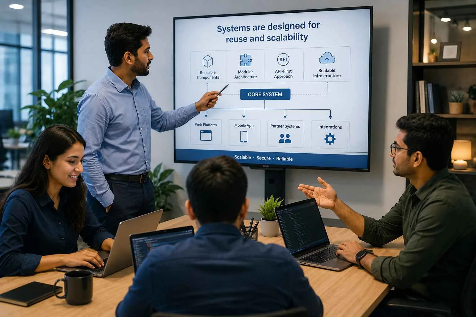 Systems designed for reuse and scalability
