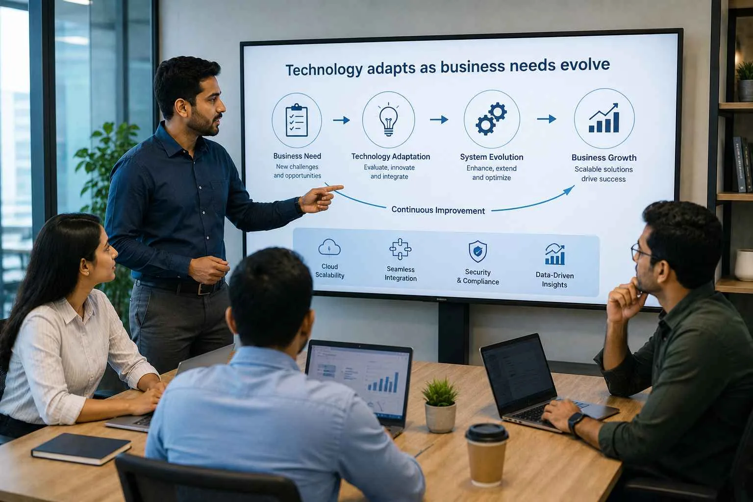 Technology that adapts as business needs evolve