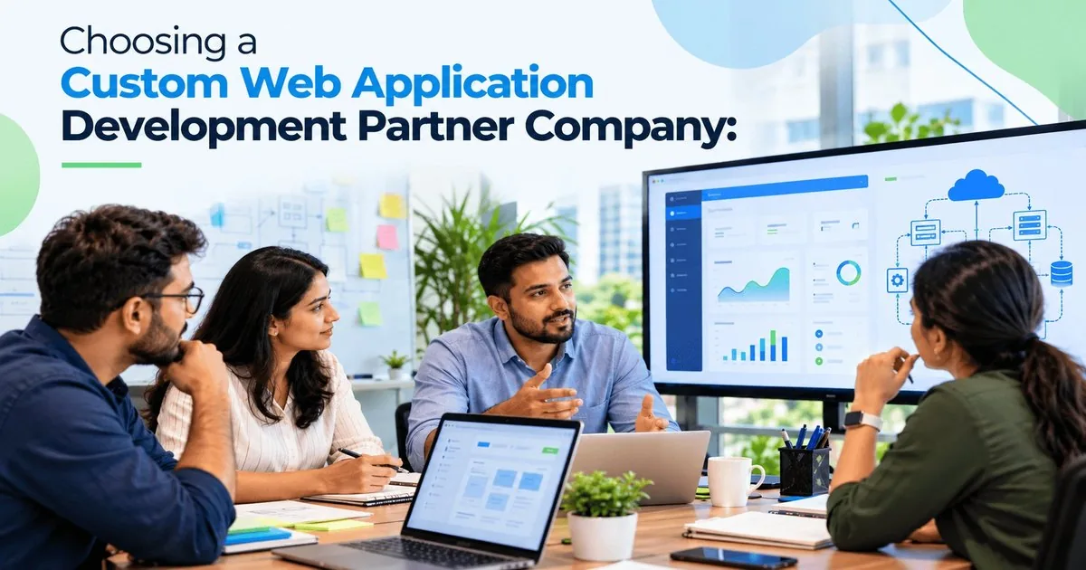 Choosing a Custom Web Application Development Partner Company: A Founder’s Perspective