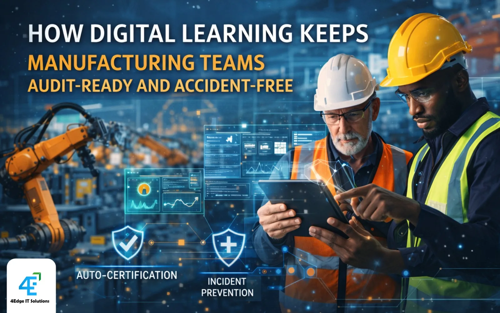 How Digital Learning Keeps Manufacturing Teams Audit-Ready and Accident-Free