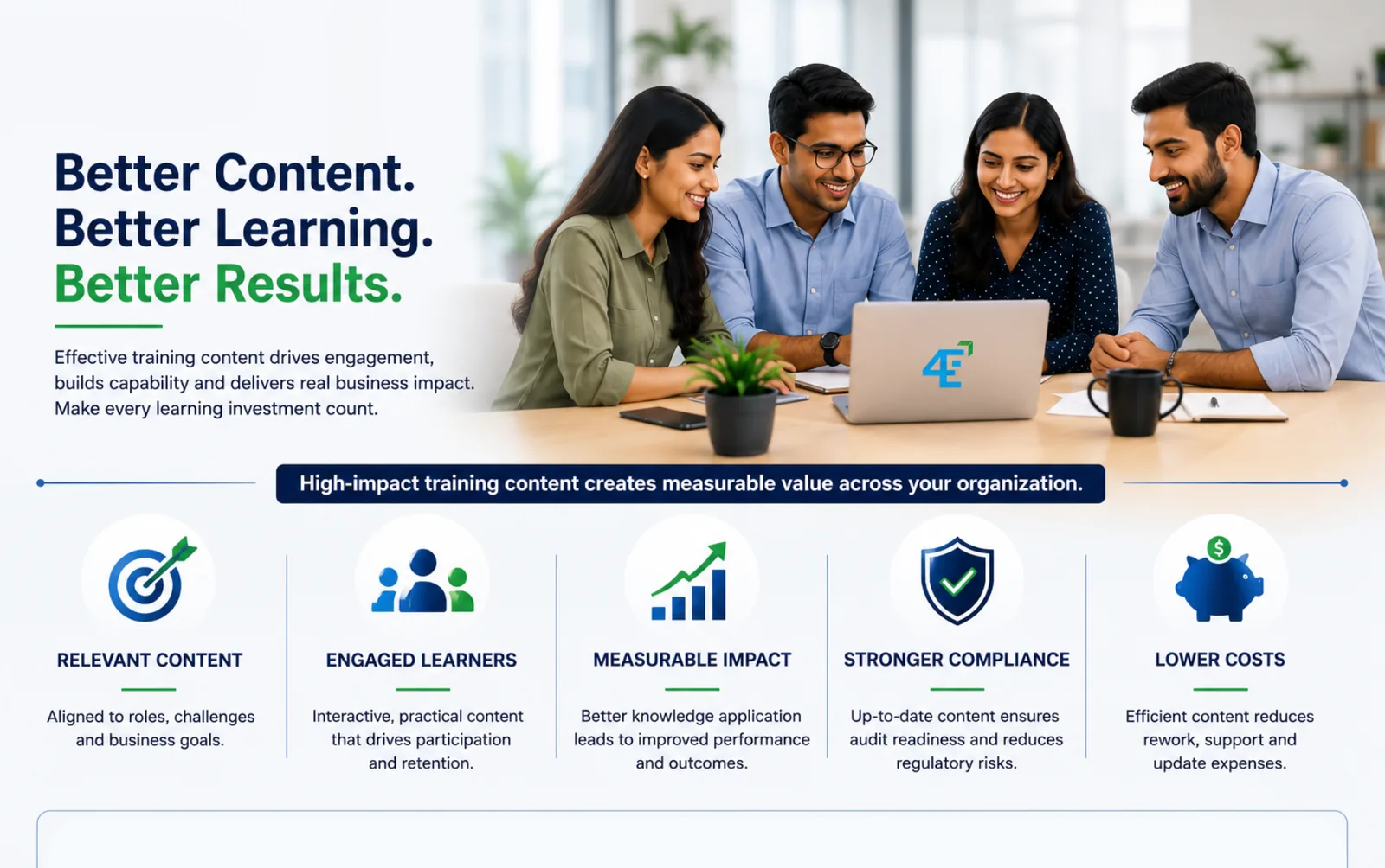Better training content creates better learning and better results