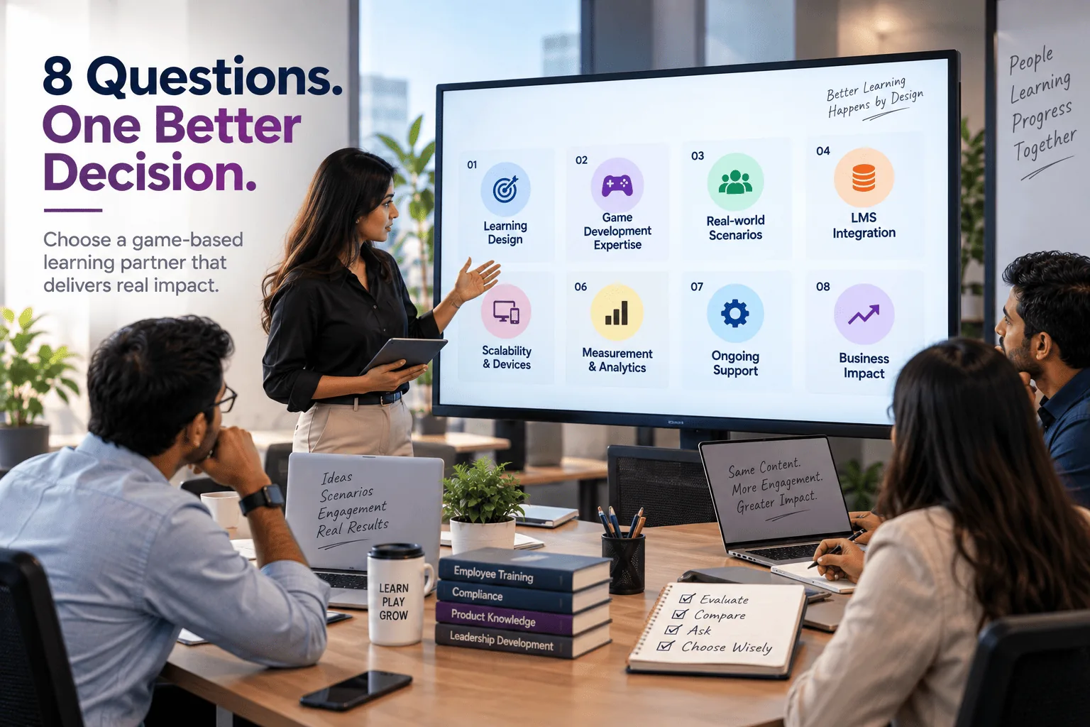 8 questions to ask a game-based learning development company before choosing a partner in India