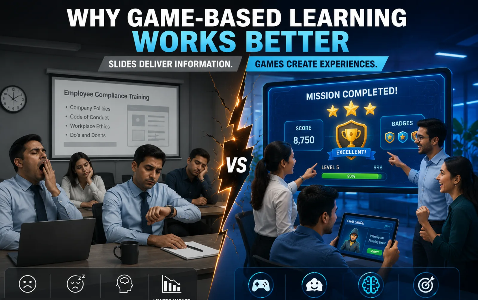 Why Game-Based Learning Works Better Than Slide Decks for Employee Training (2026 Guide)