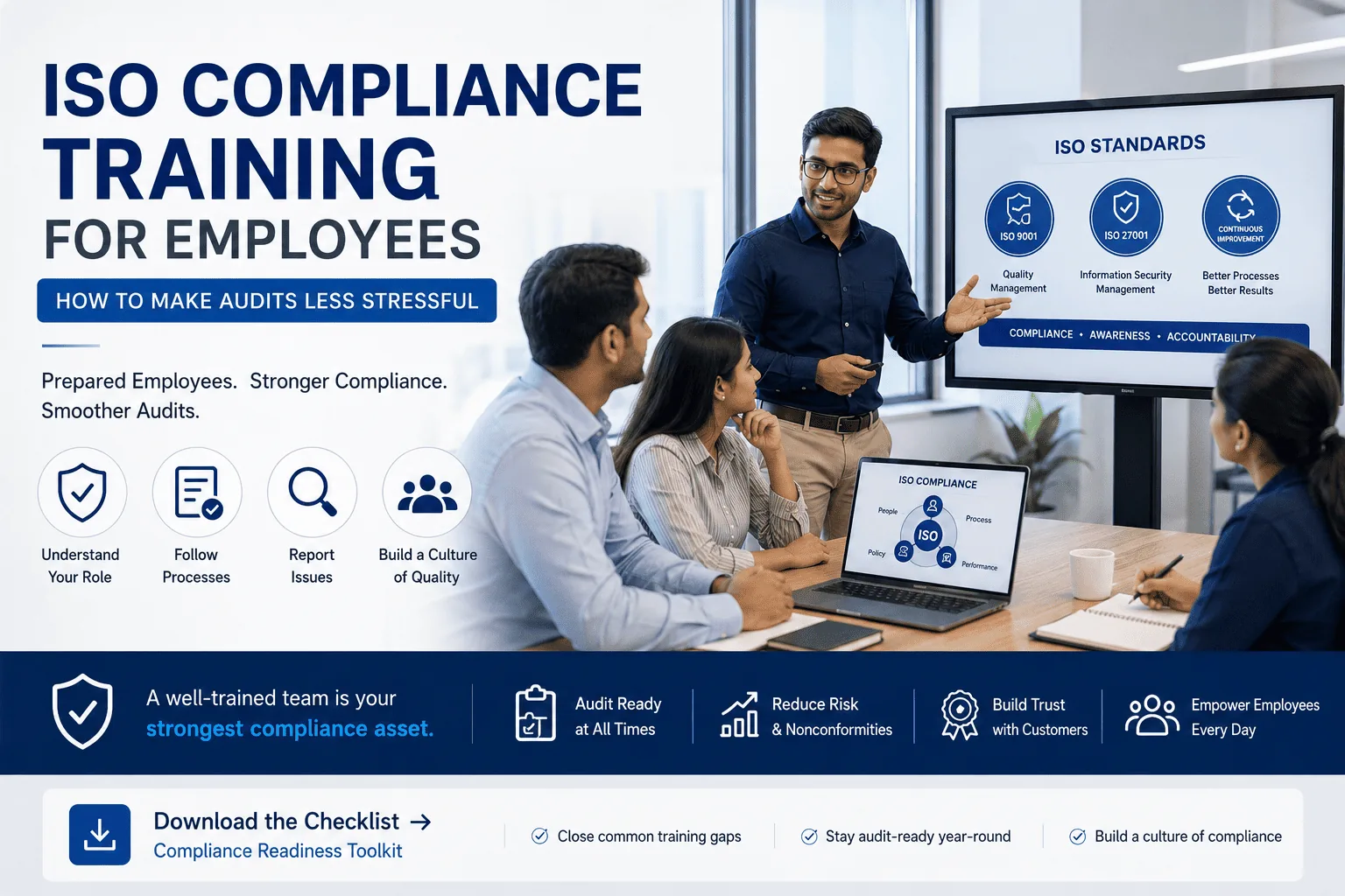 ISO Compliance Training for Employees: How to Make Audits Less Stressful
