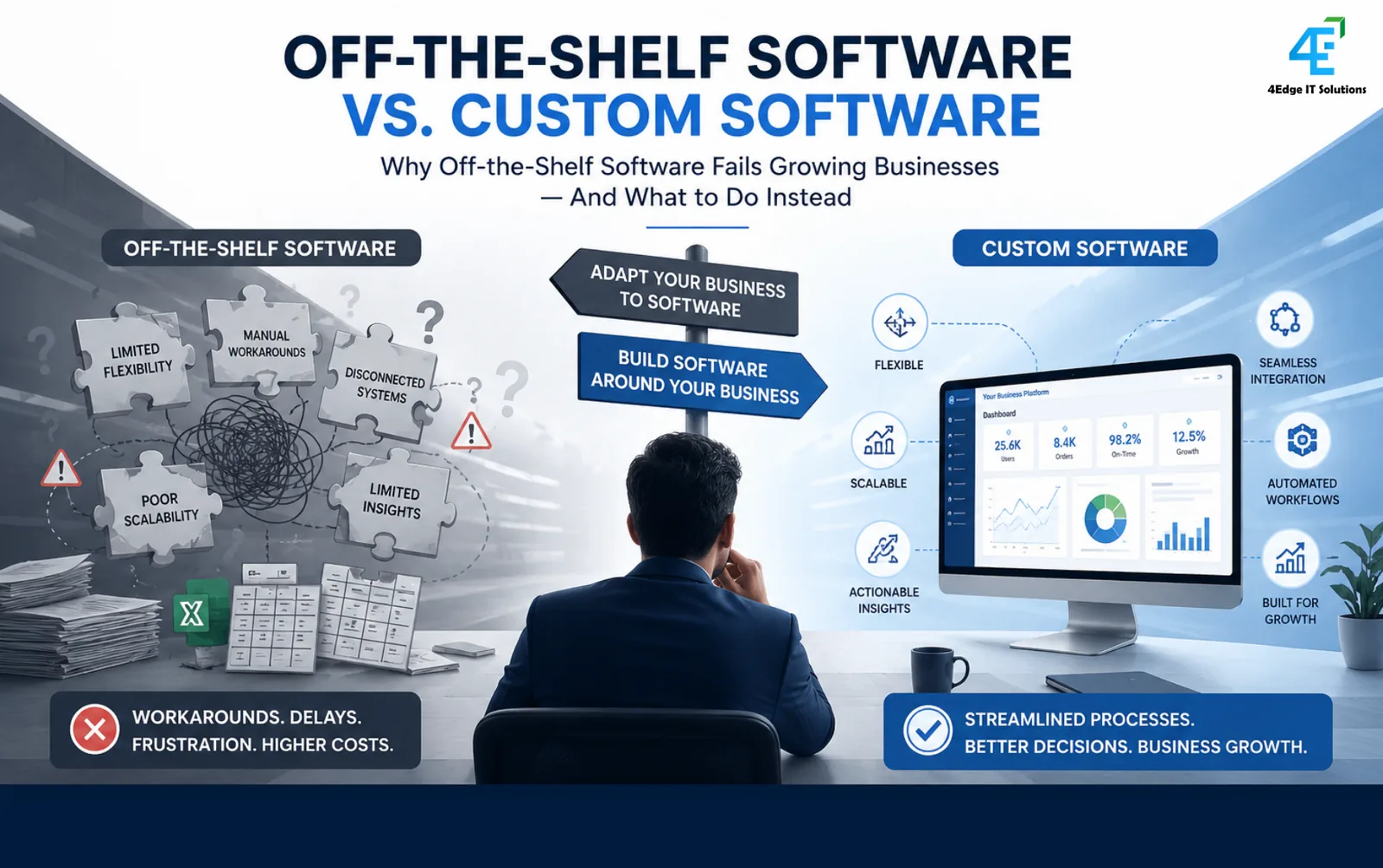 Why Off-the-Shelf Software Fails Growing Businesses | What to Do Instead