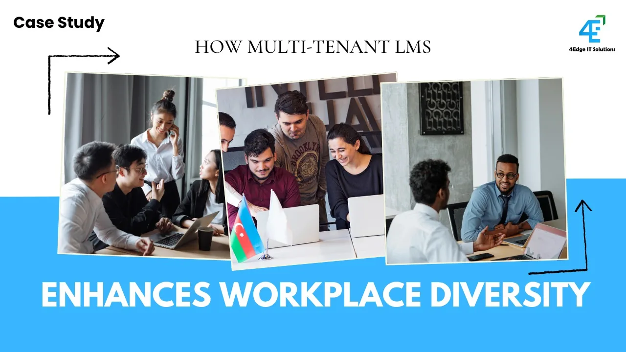 Workplace diversity training user interface on a learning platform