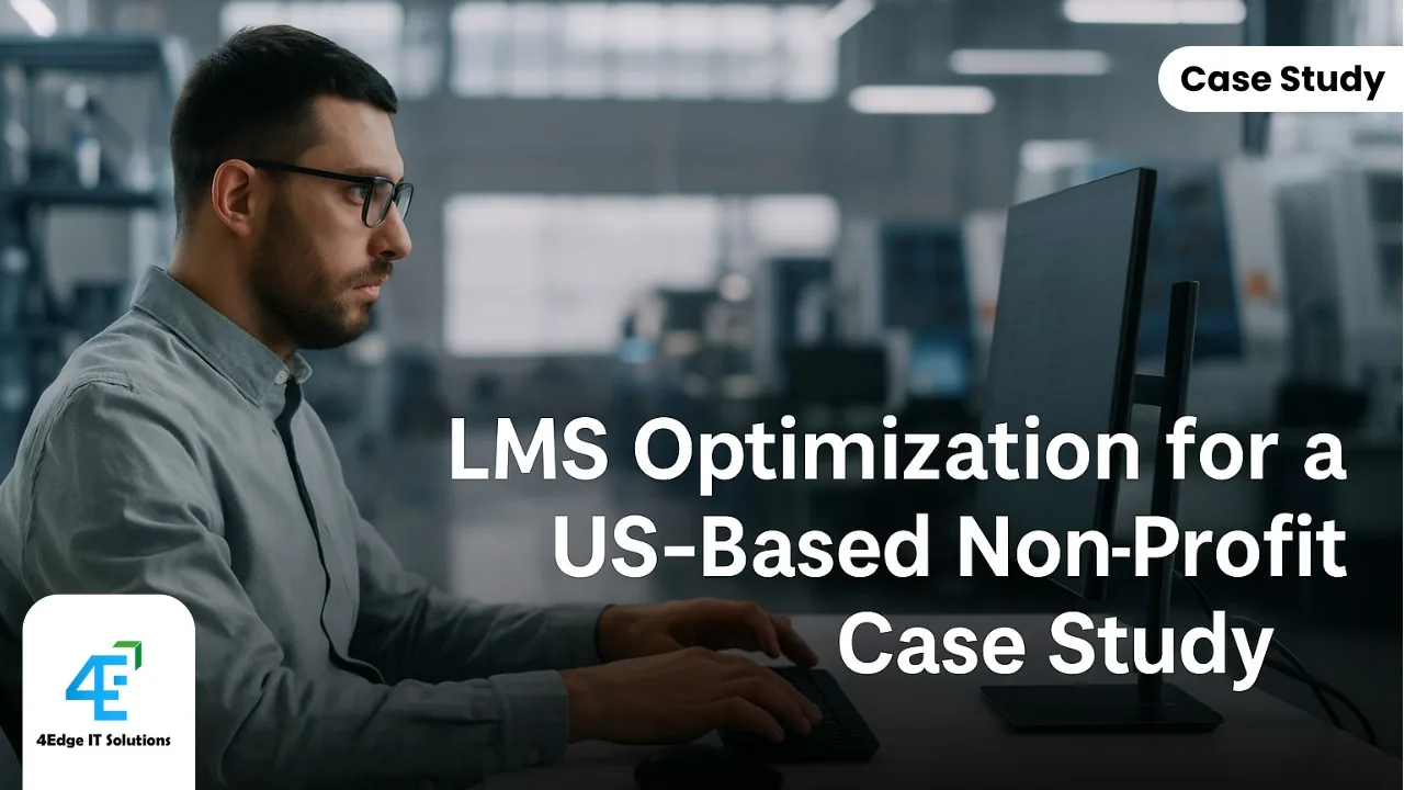 Non-profit LMS platform on multiple devices