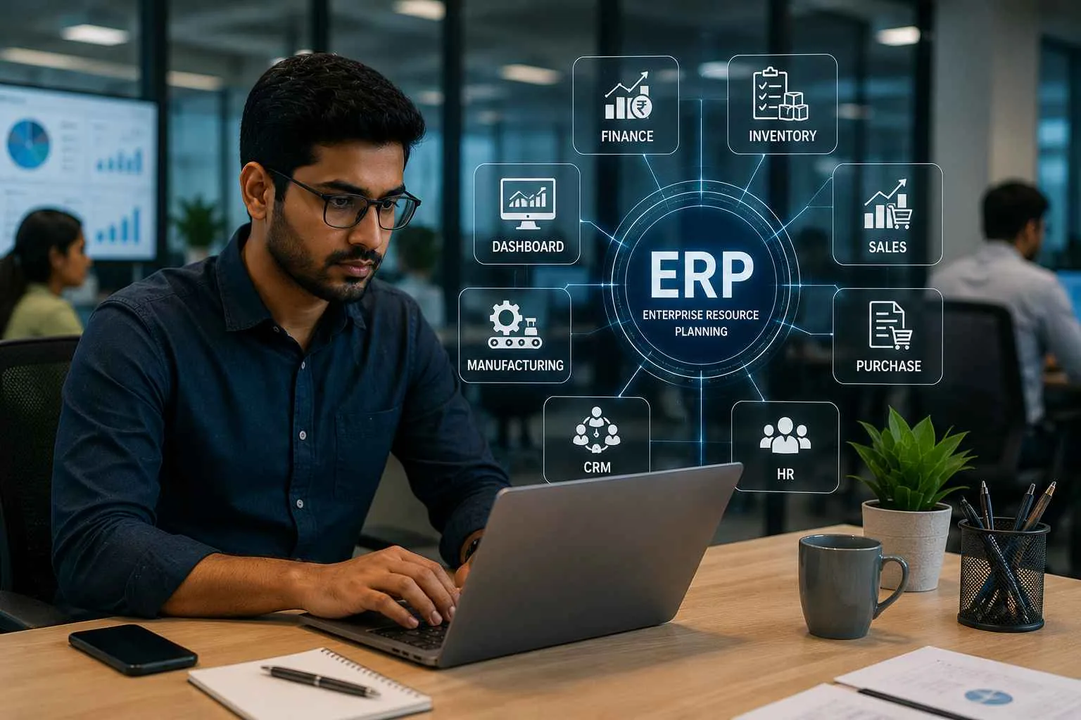 Scalable and future-ready ERP solutions